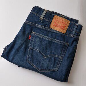Levis 559 Relaxed Straight Altered Denim Jeans Mens 38x26.5 (tag=36x34)